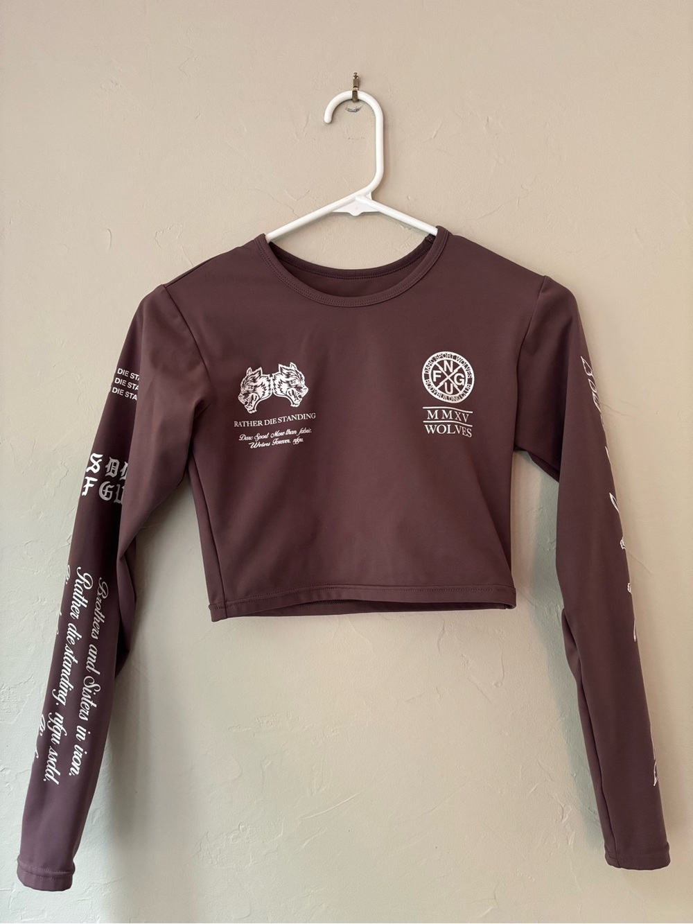 Darc Sport She Wolves Rooted LS Energy Long Sleeve Top S / Purple Dusk